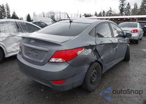 2016 Hyundai Accent Se из США, поврежденный, VIN KMHCT4AE8GU089496